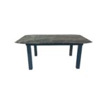 RAINFOREST GREEN MARBLE DINING TABLE - Image 3