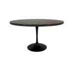 FOSSIL BROWN ROUND DINING TABLE