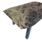 RAINFOREST GREEN MARBLE DINING TABLE - Image 2