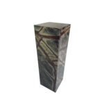 FOREST BROWN MARBLE PLINTH - Image 3